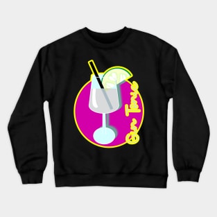 Gin Tonic Cocktail Crewneck Sweatshirt